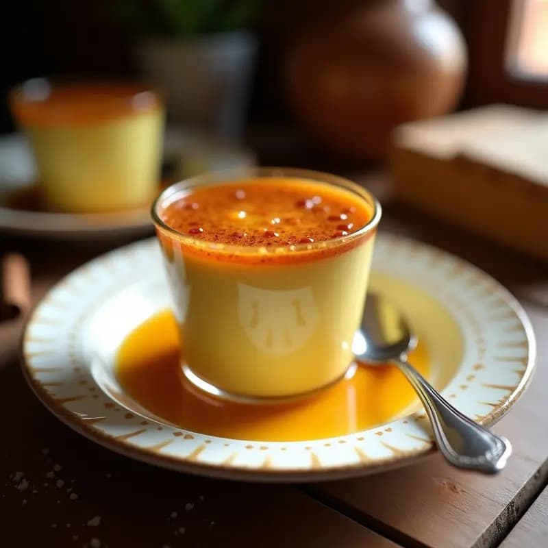 Papajote: Postre Canario de Leche, Huevo y Azúcar Quemada