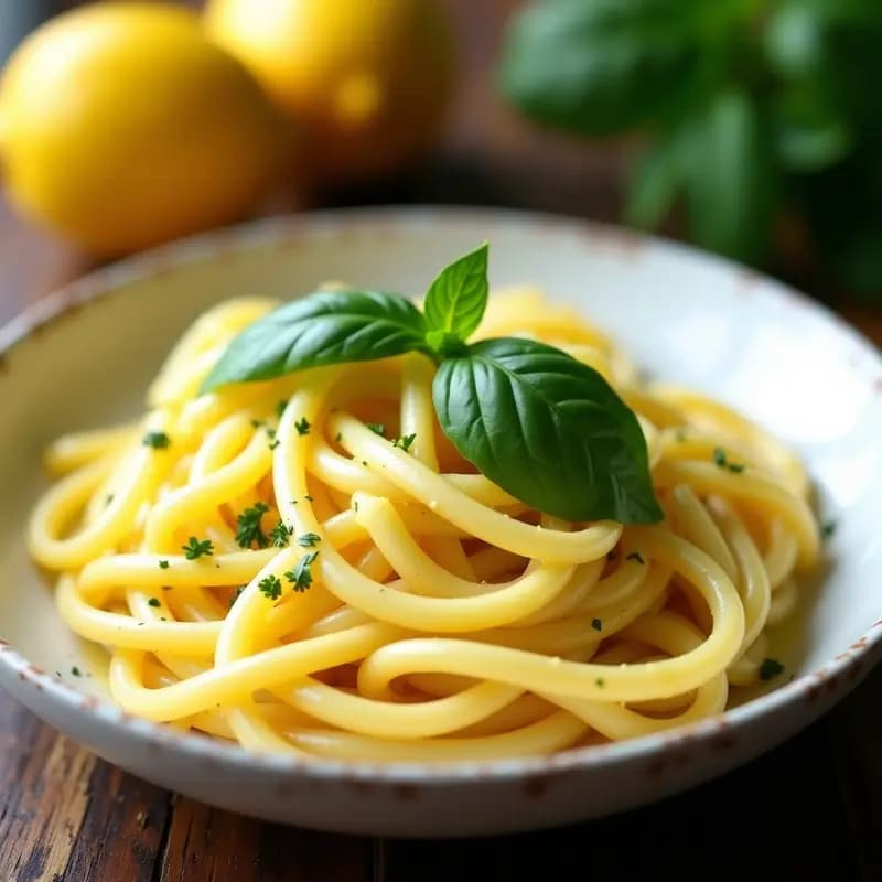 Pasta al Limone con Ralladura de Limón de Sorrento: Receta Italiana Cremosa en Thermomix