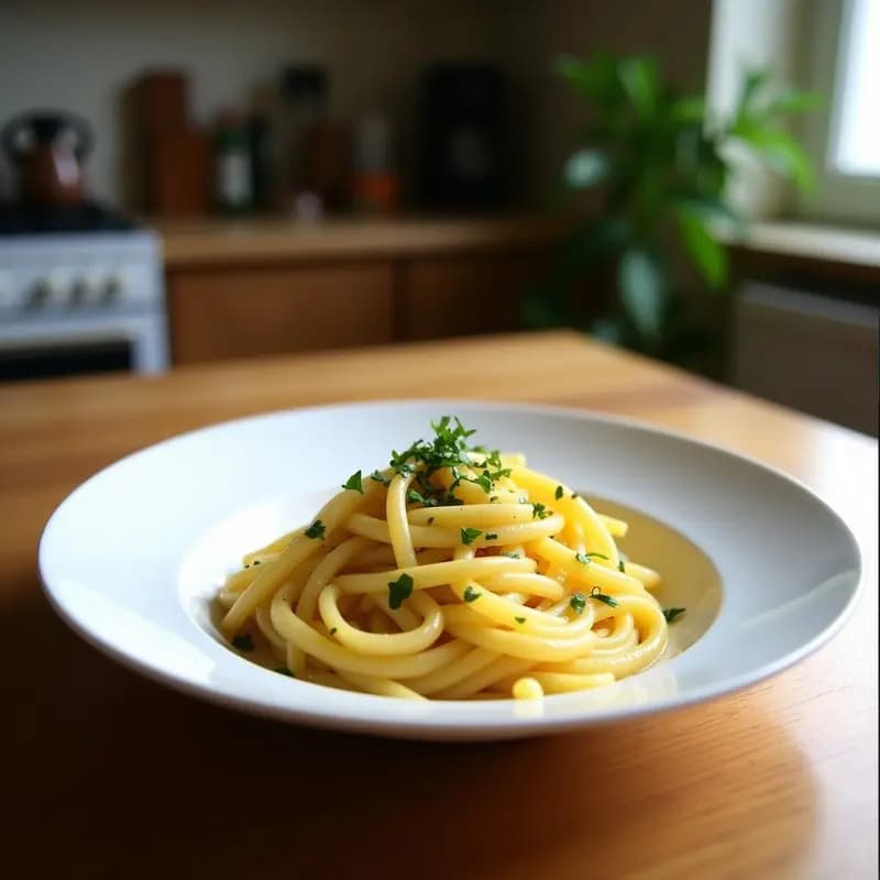 Pasta al Limone con Virutas de Limón Confitado: Receta Italiana Fresca y Ligera