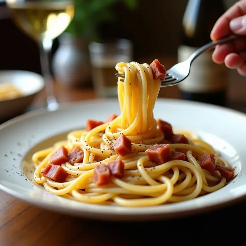 Pasta alla Gricia con Guanciale y Pecorino: Receta Italiana Original en 20 Minutos
