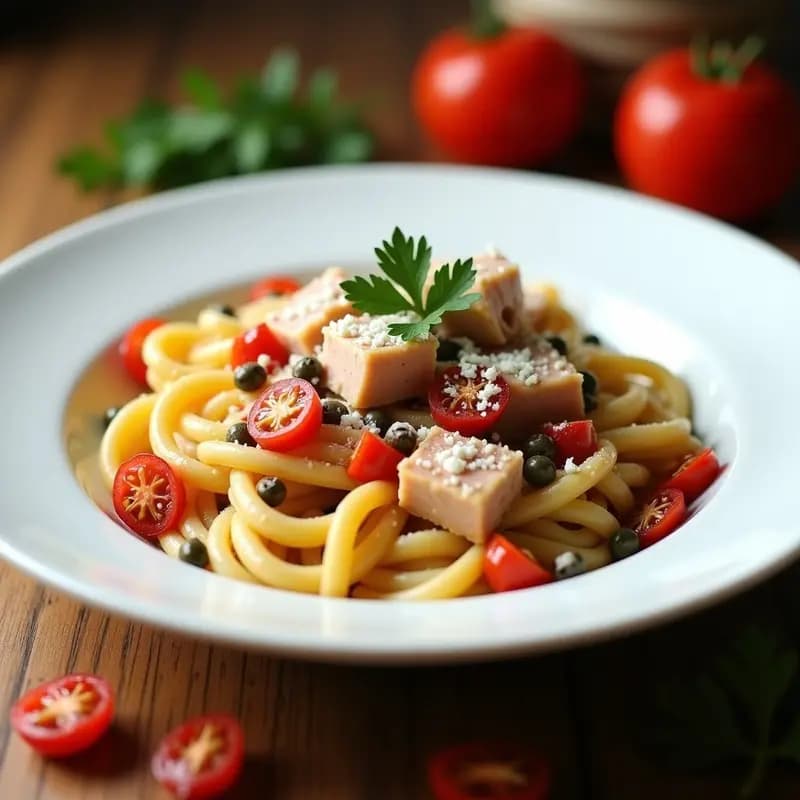 TikTok Pasta de Atún y Tomate Seco: Receta Italiana Viral en 15 Minutos