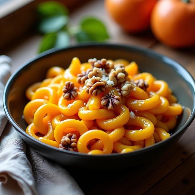 Pasta de Calabaza Butternut y Nueces: Receta Vegana en Thermomix con Toque a Miel
