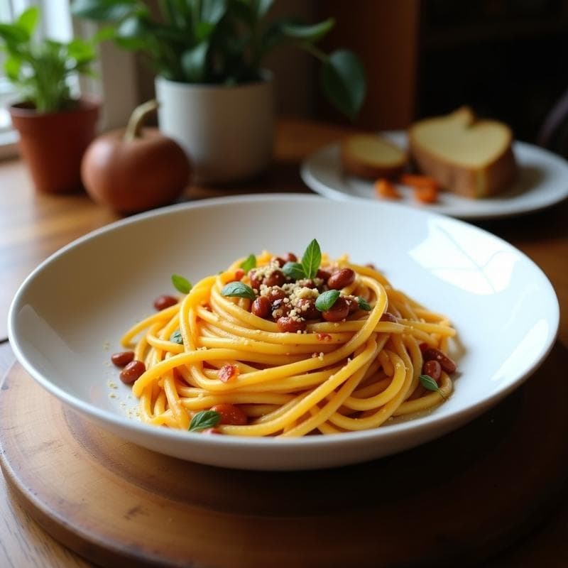 Pasta de Calabaza y Ricotta al Horno con Nueces: Receta Italiana Keto y Cremosa