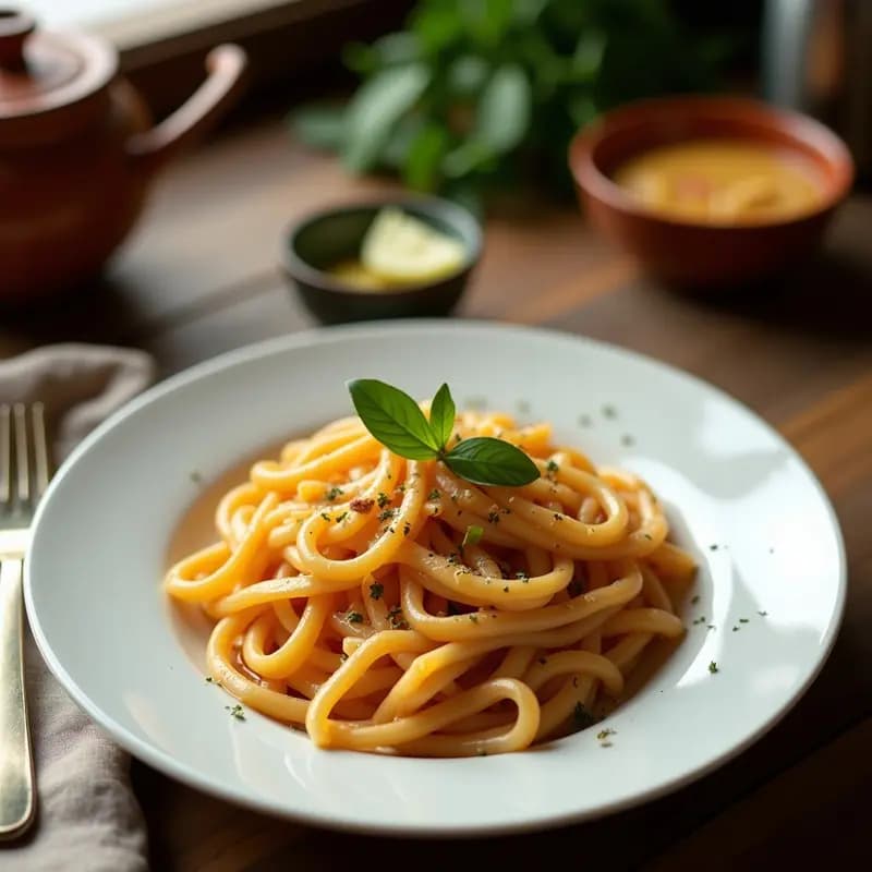 Pasta e Fagioli con Calabaza y Salvia: Receta Italiana Vegana y Reconfortante en Olla
