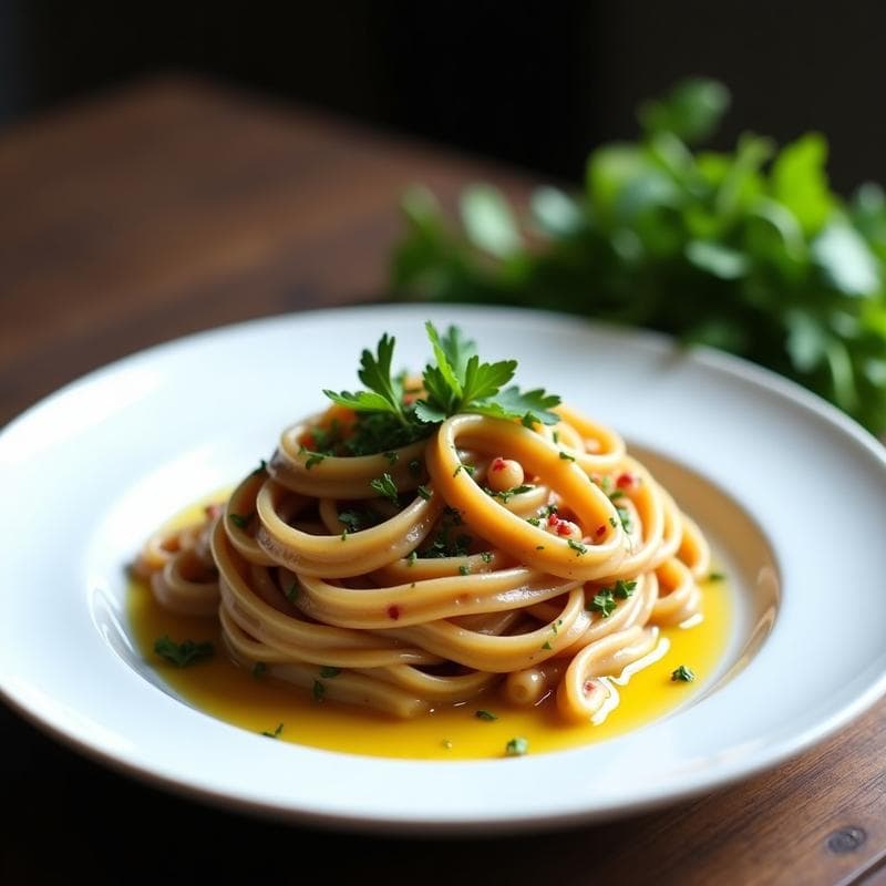 Pasta de Lentejas Rojas con Salsa de Tahini: Receta Keto y Sin Gluten en 15 Minutos