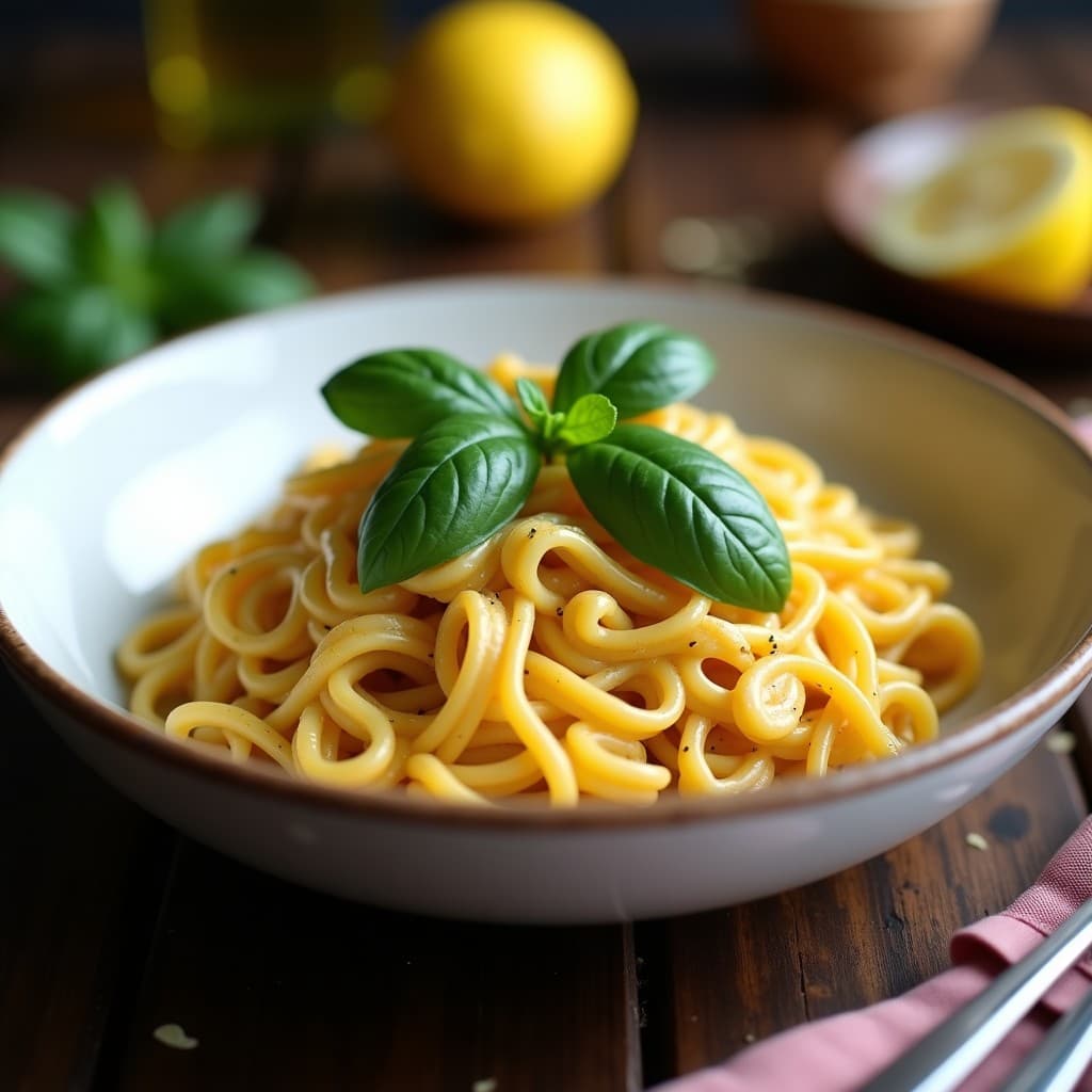 Pasta de Lentejas con Salsa Alfredo de Coliflor: Receta Italiana Keto y Sin Lácteos