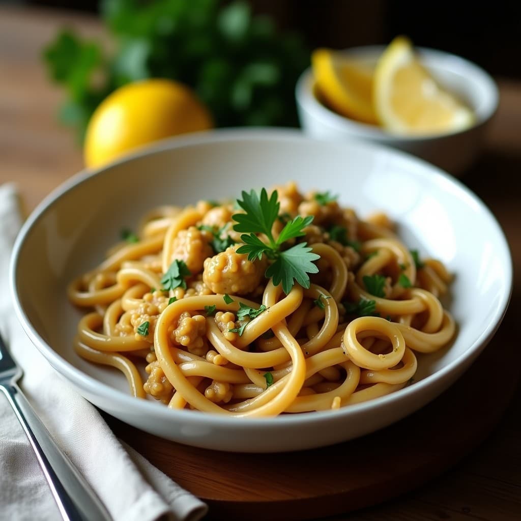 Pasta de Lentejas con Salsa de Anacardos y Alcachofas: Receta Sin Gluten y Cremosa