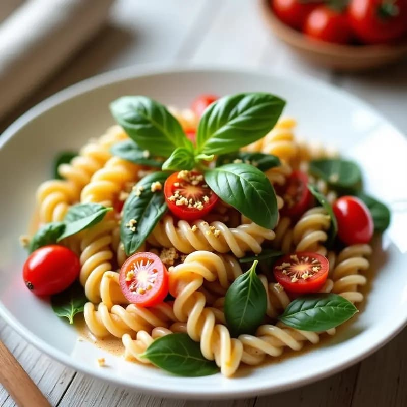 Tik tok Pasta de Harina de Lentejas con Salsa de Anacardos: Receta Viral Alta en Proteína