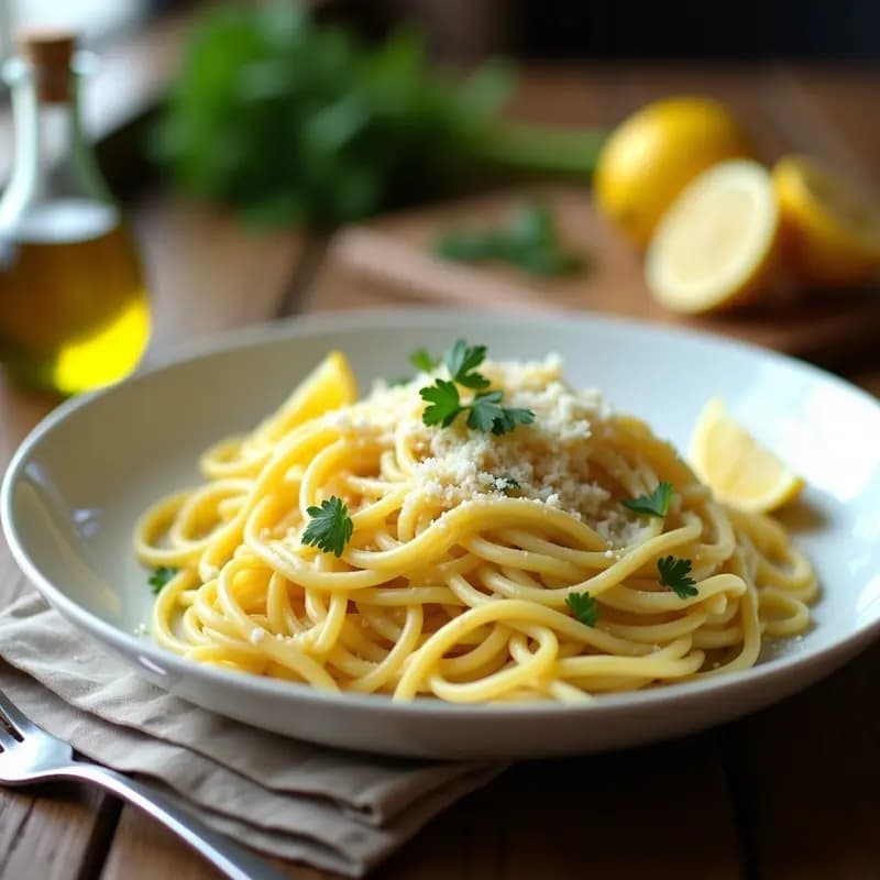 TikTok Pasta al Limón con Garlic Butter y Parmesano: Receta Viral en 15 Minutos