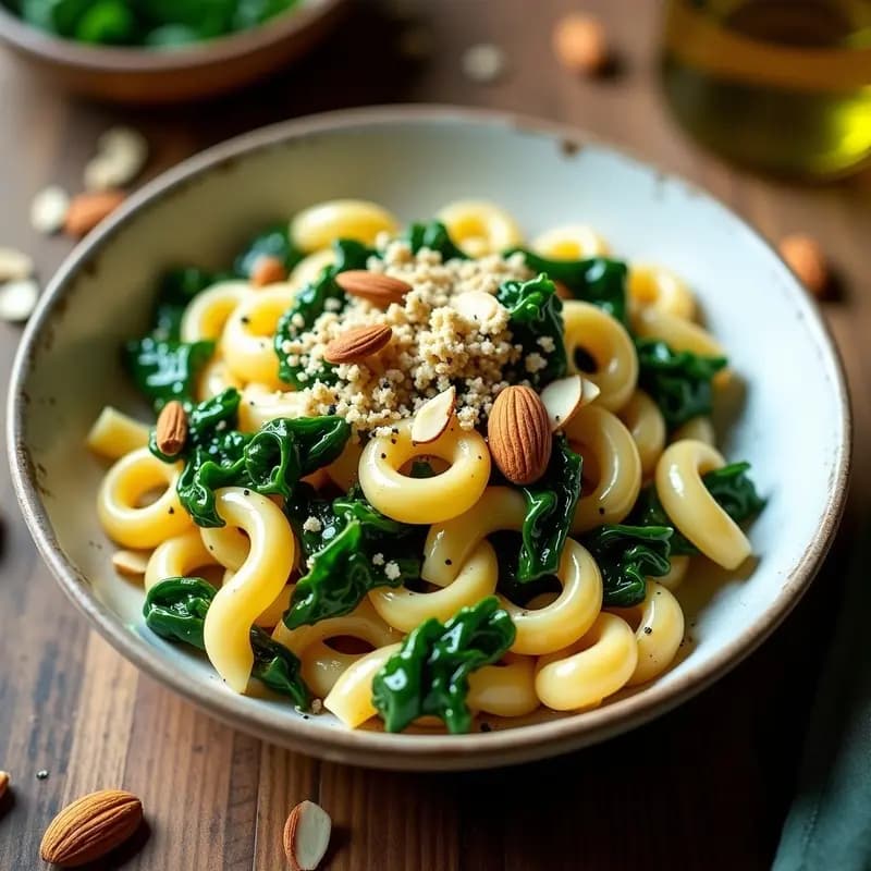 Pasta Orecchiette con Cime di Rapa y Anchoas: Receta Pugliese Italiana en 15 Minutos