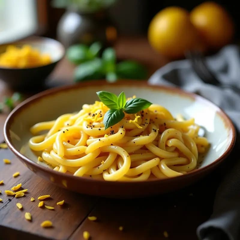 Pasta con Salsa de Alcachofas y Azafrán: Receta Italiana Sin Lácteos y Gourmet