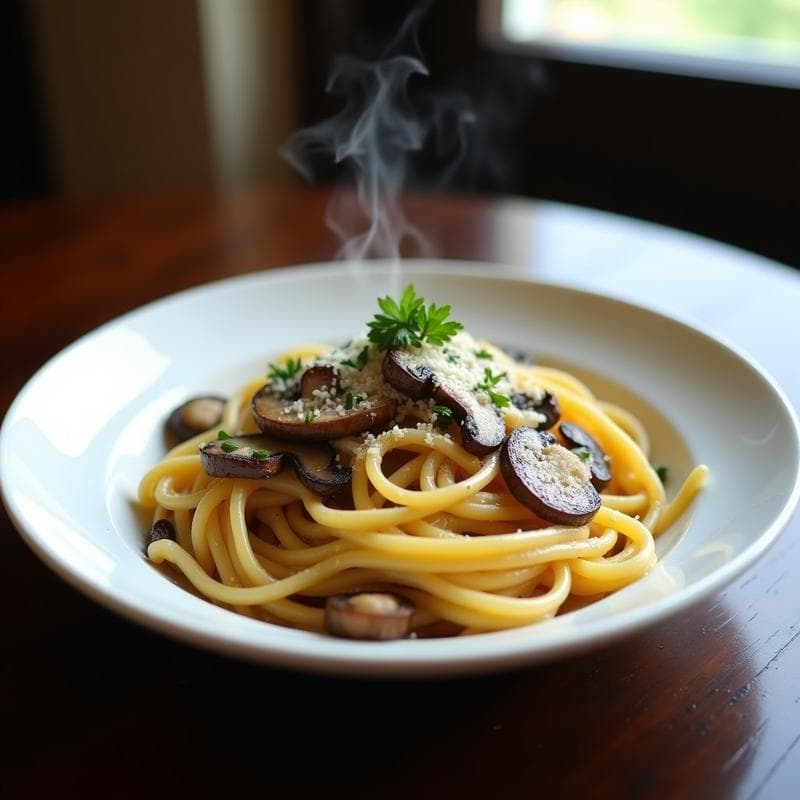 Pasta Trufada en Airfryer: Receta Gourmet Rápida y Sin Aceite en 15 Minutos