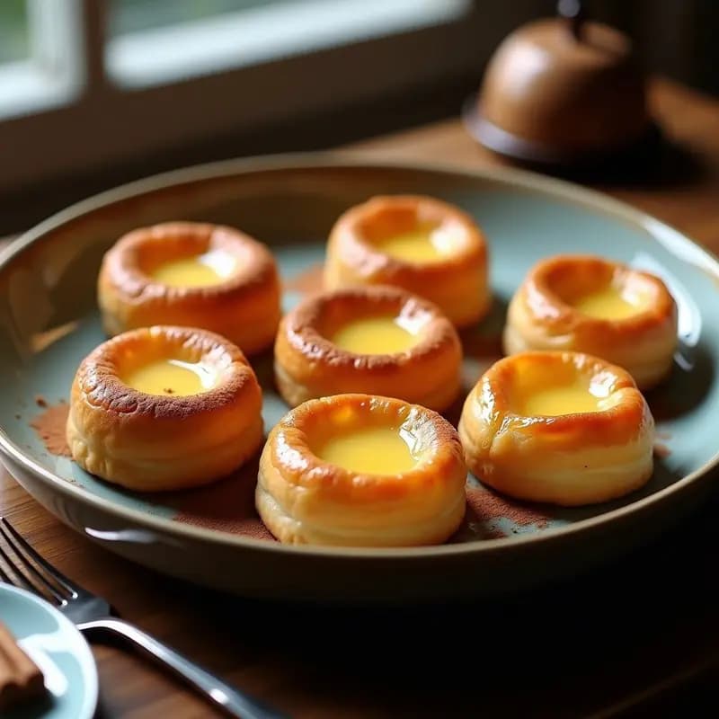 TikTok Pasteis de Nata Portugueses: Receta Viral en Airfryer con 5 Ingredientes