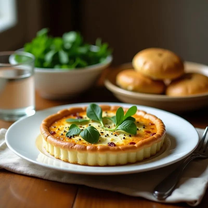 Pastel de Berro y Queso de Cabra: Receta Turca Sin Horno con Toque Mediterráneo