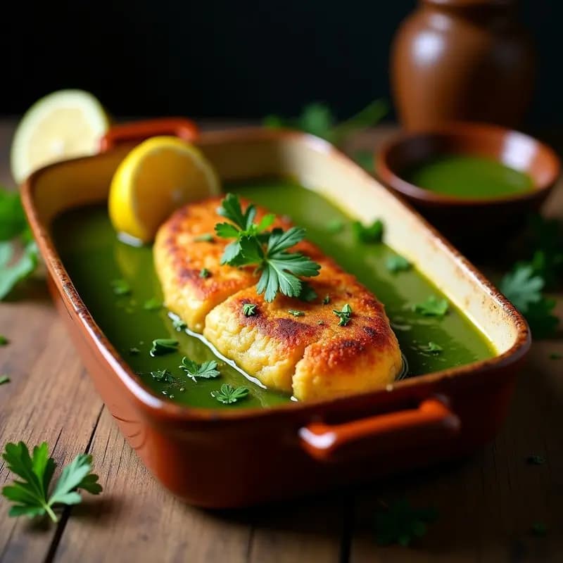 Pastel de Cabracho: Receta Vasca de Pescado en Salsa Verde