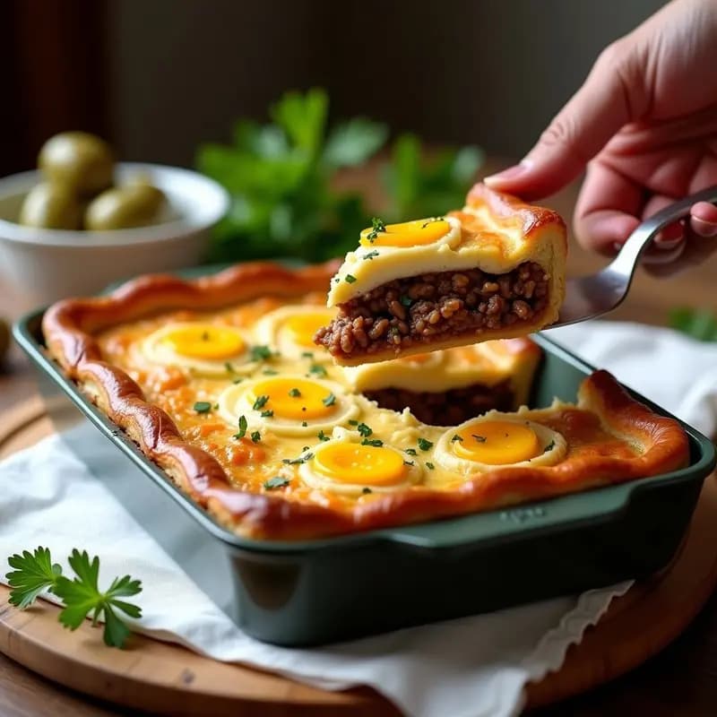 Pastel de Carne Argentino: Receta Tradicional de Masa y Relleno Jugoso