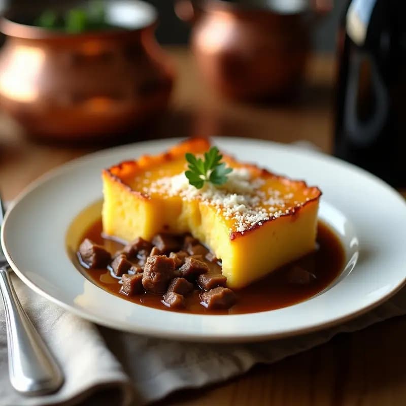 Pastel de Carne de Res con Puré de Ñame: Receta Argentina Sin TACC