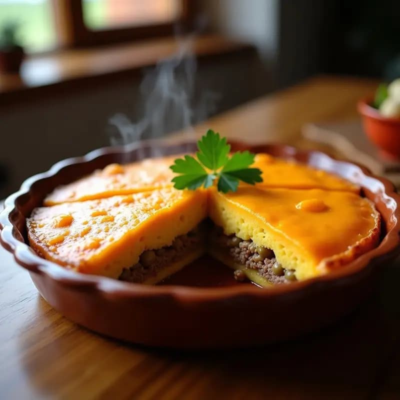 Pastel de Carnes con Pure de Zapallo Anco: Receta Argentina Tradicional en Horno