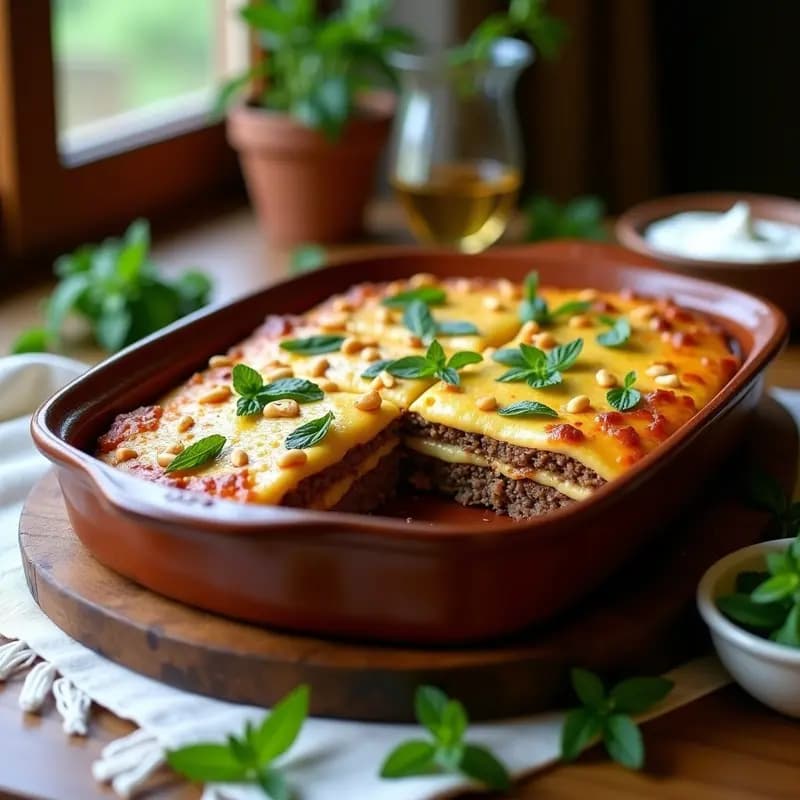 Pastel de Carne de Cordero y Berenjena: Receta Turca Sin Harina con Toque a Especias