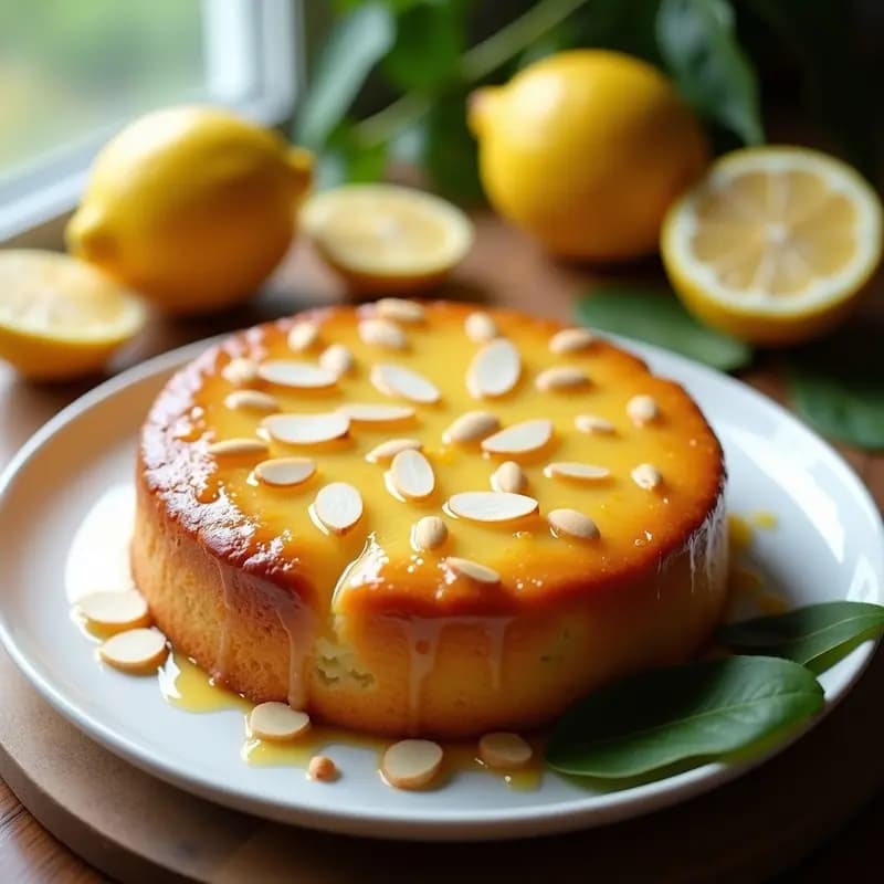 Pastel de Feijoa y New Zealand: Postre Oceánico Sin Gluten con Toque Cítrico