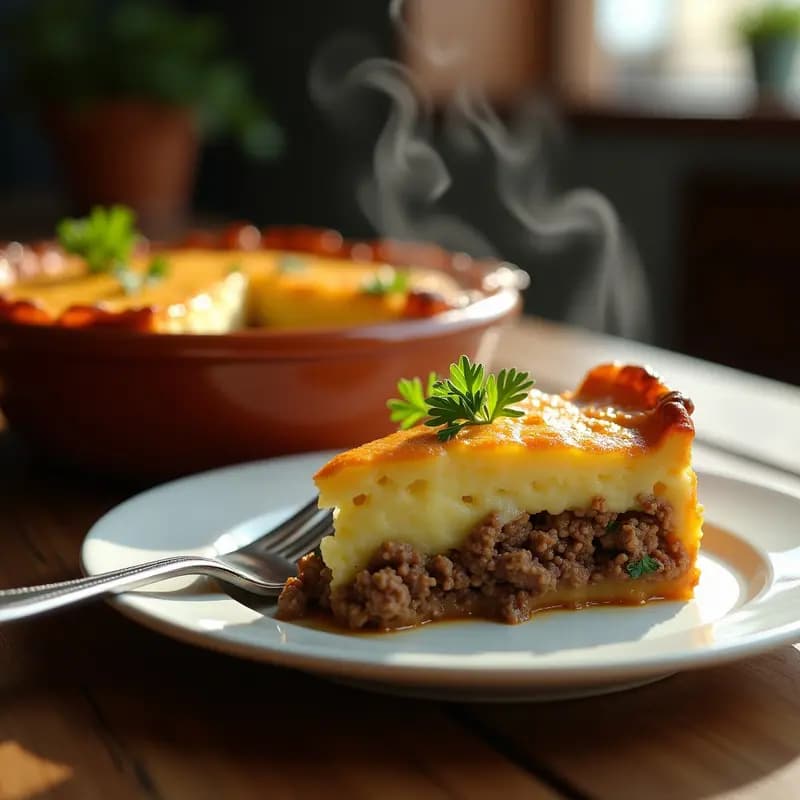 Pastel de Papa almas对于: Receta Argentina Tradicional con Carne y Queso Fundido
