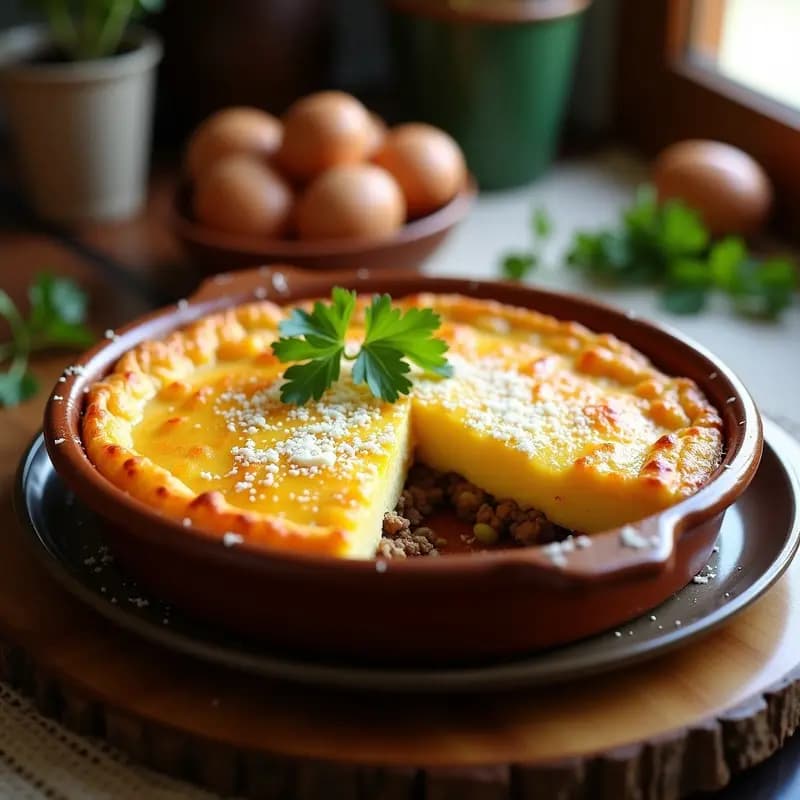 Pastel de Papa Argentino con Carne Picada y Aceitunas: Receta de Abuela en Horno