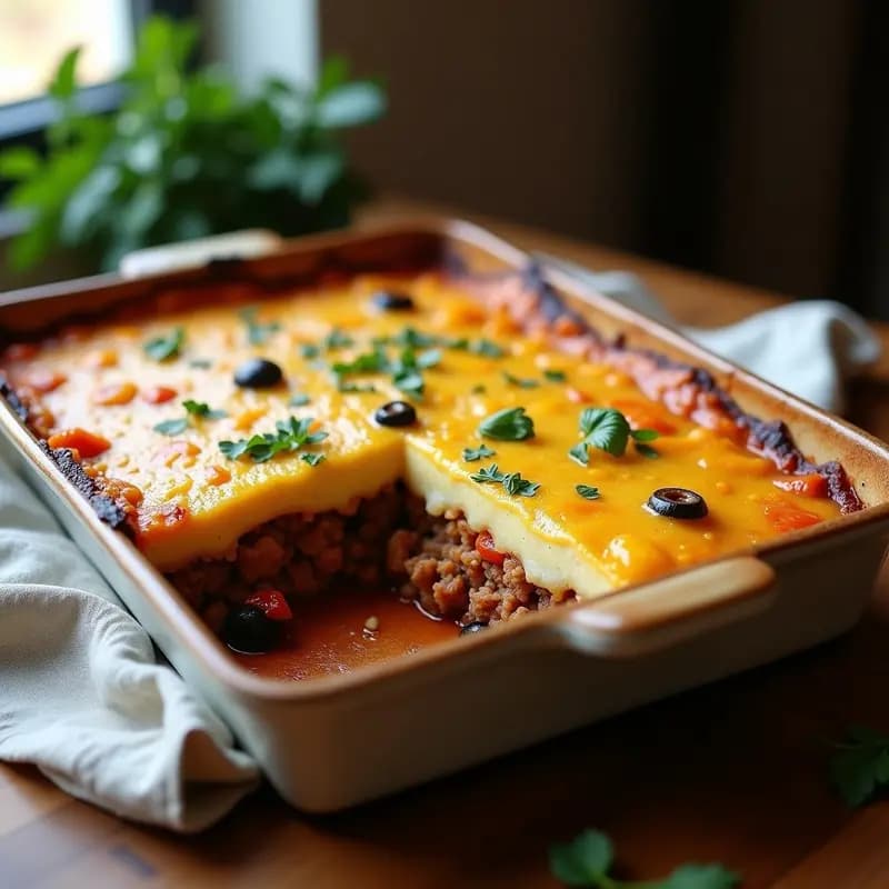 Pastel de Papa Argentino con Carne Picada de Soja: Versión Vegana y Keto