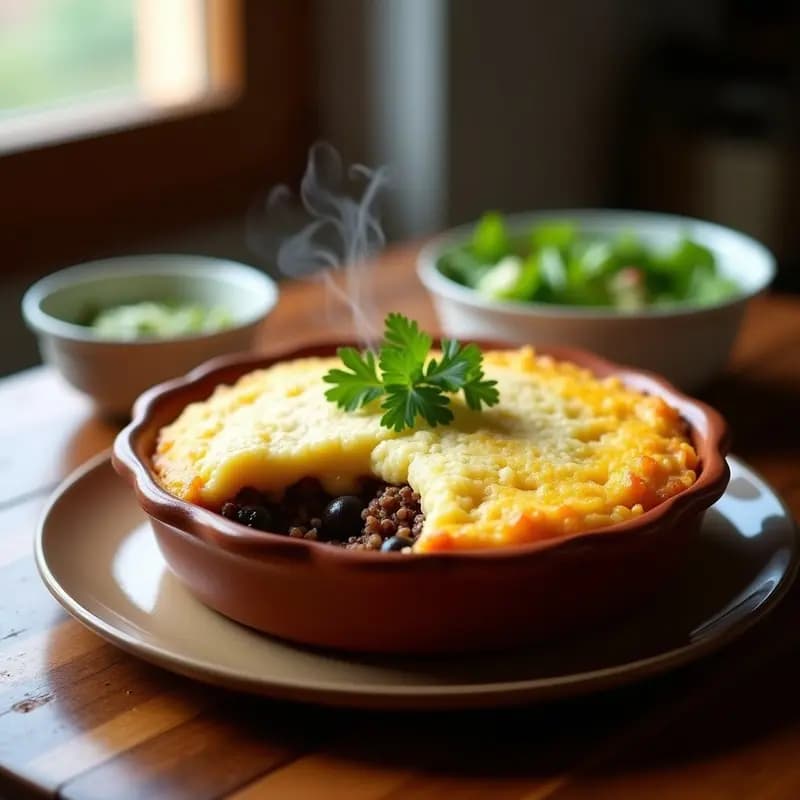 Pastel de Papa Relleno de Carne y Aceitunas Negras: Receta Chilena con Toque Argentino en Olla