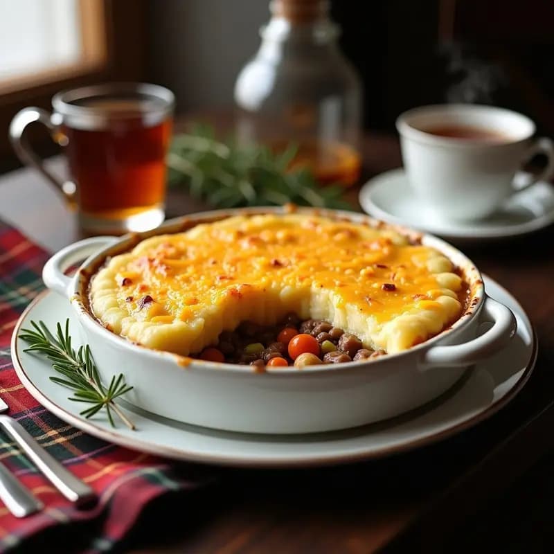 Pastel de Papa y Carne de Alce: Receta Canadiense de Invierno en Horno