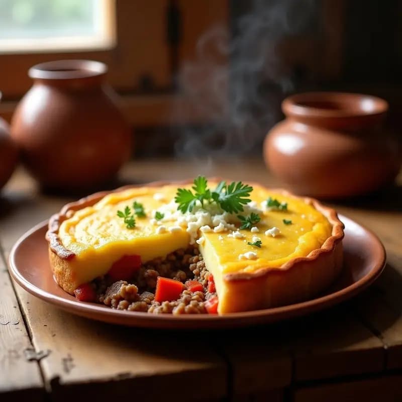 Pastel de Papa y Carne de Llama: Receta Boliviana Tradicional y Alta en Hierro