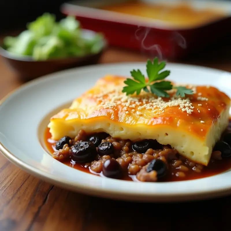 Pastel de Papa y Carne Molida con Toque de Merken: Receta Chilena Tradicional