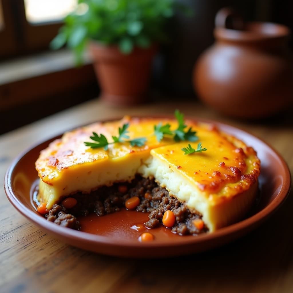 Pastel de Papa y Carne Molida con Queso Gratinado: Receta Argentina en Olla Lenta