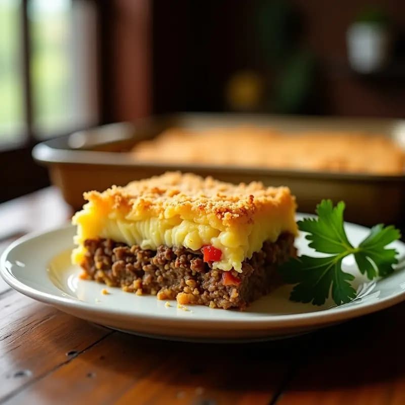 Pastel de Papa y Carne Picada Colombiano: Receta Casera con Toque Crujiente