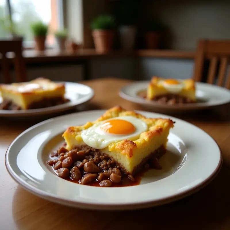 Pastel de Papa y Carne Picada con Huevos Duro: Receta Uruguaya Reconfortante en Horno