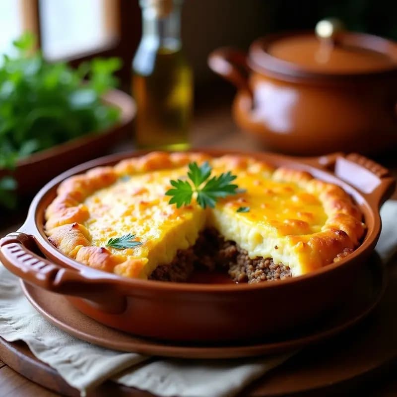 Pastel de Papa y Carne Picante: Receta Argentina Tradicional en Horno con Toque Gourmet