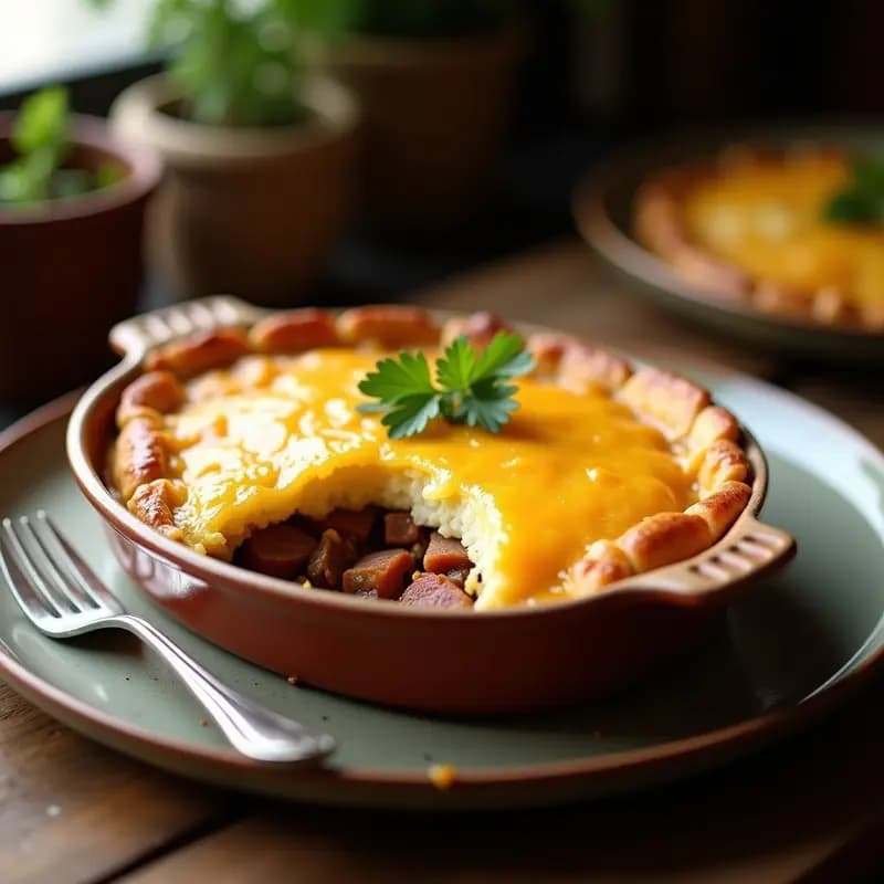 Pastel de Papa y Carnes Frías: Receta Argentina Reconfortante y con Toque Británico