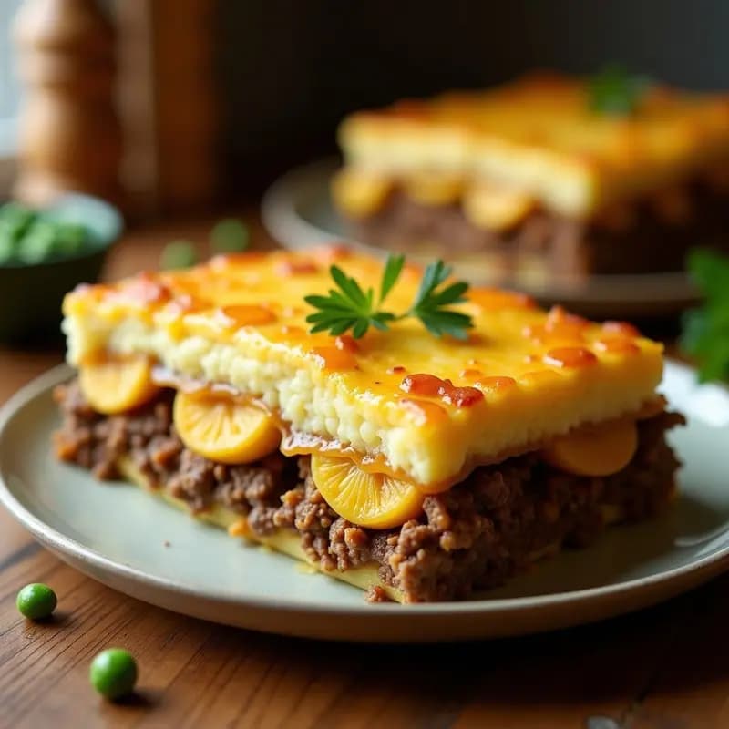 Pastel de Papa Colombiano: Receta con Carne Molida y Guisantes en 1 Hora