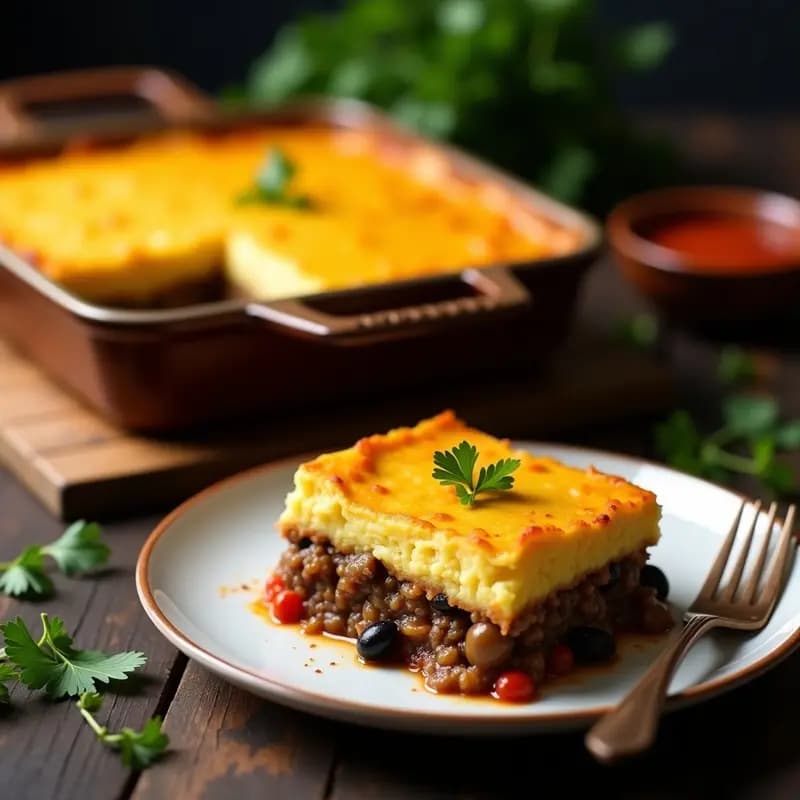 Pastel de Papa Colombiano con Carne de Res Vegana: Receta Sin Gluten y en Horno