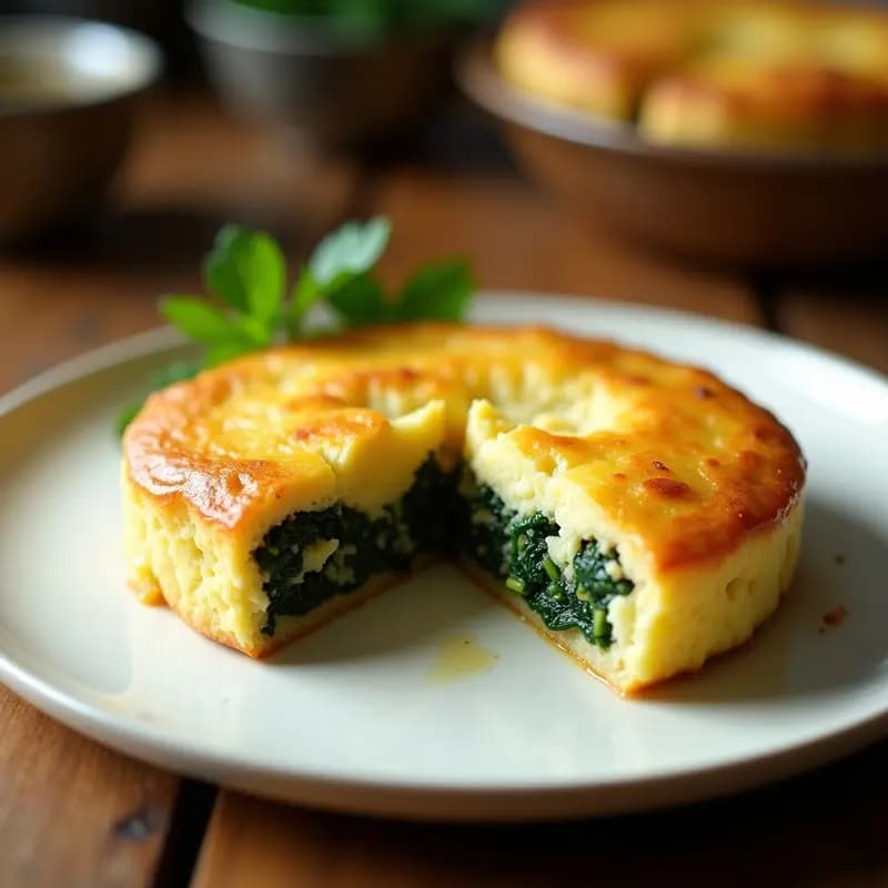 Pastel de Papa Argentino con Relleno de Espinacas y Tofu: Versión Sin Carnes