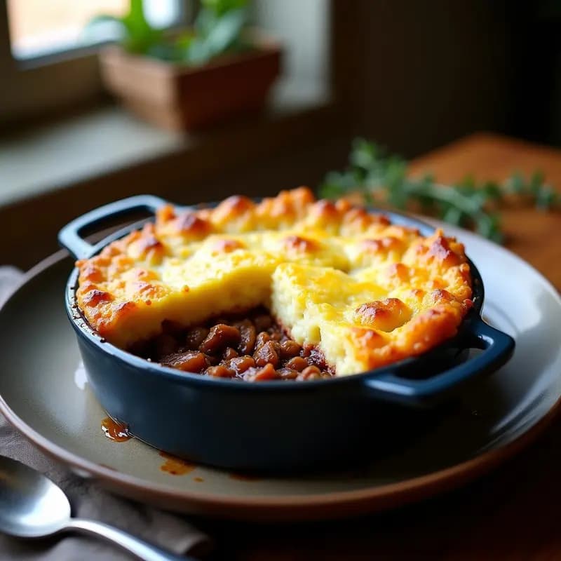 Pastel de Papa Francés con Carne de Res y Queso Gruyère: Receta de Abuela en Molde