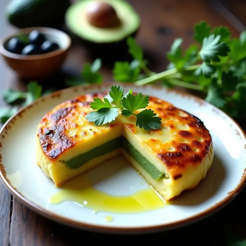 Pastel de Papa Peruano con Relleno de Palta y Aceitunas: Receta Sin Horno y Keto