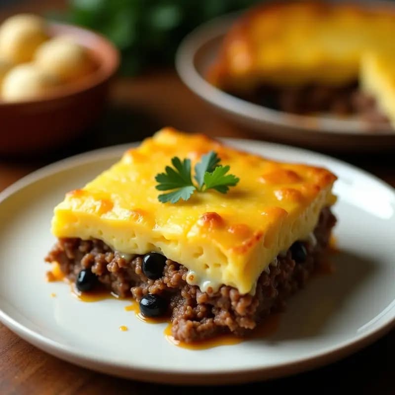 Pastel de Papa Peruano con Carne Molida y Aceitunas: Receta Casera y Reconfortante
