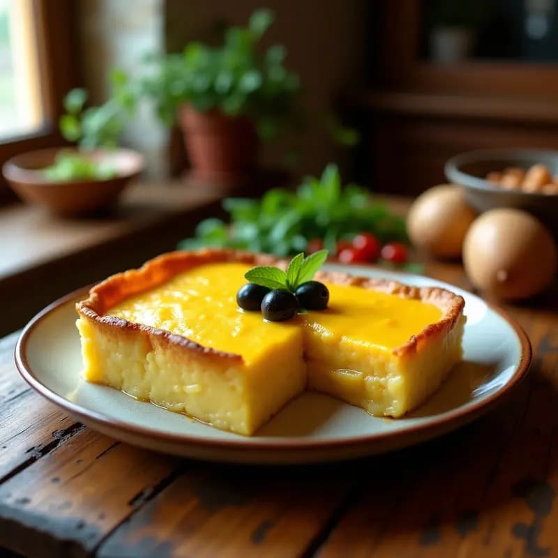 Pastel de Papa Peruano con Relleno de Huancaina y Aceitunas: Versión Vegana y Sin Lácteos