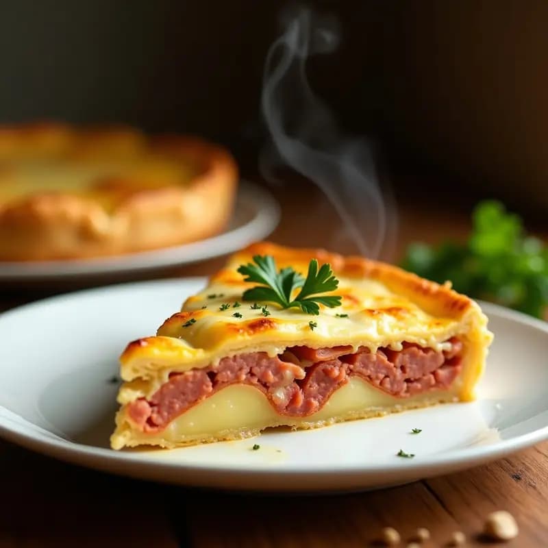 Pastel de Papa Portuguesa con Chorizo Colorau: Receta Brasileña en Olla Express con Queso Coalho
