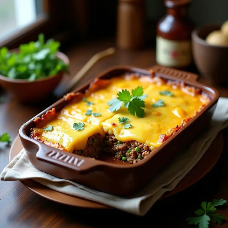 Pastel de Papas Colombiano con Carne Molida y Arvejas: Receta Reconfortante en Horno