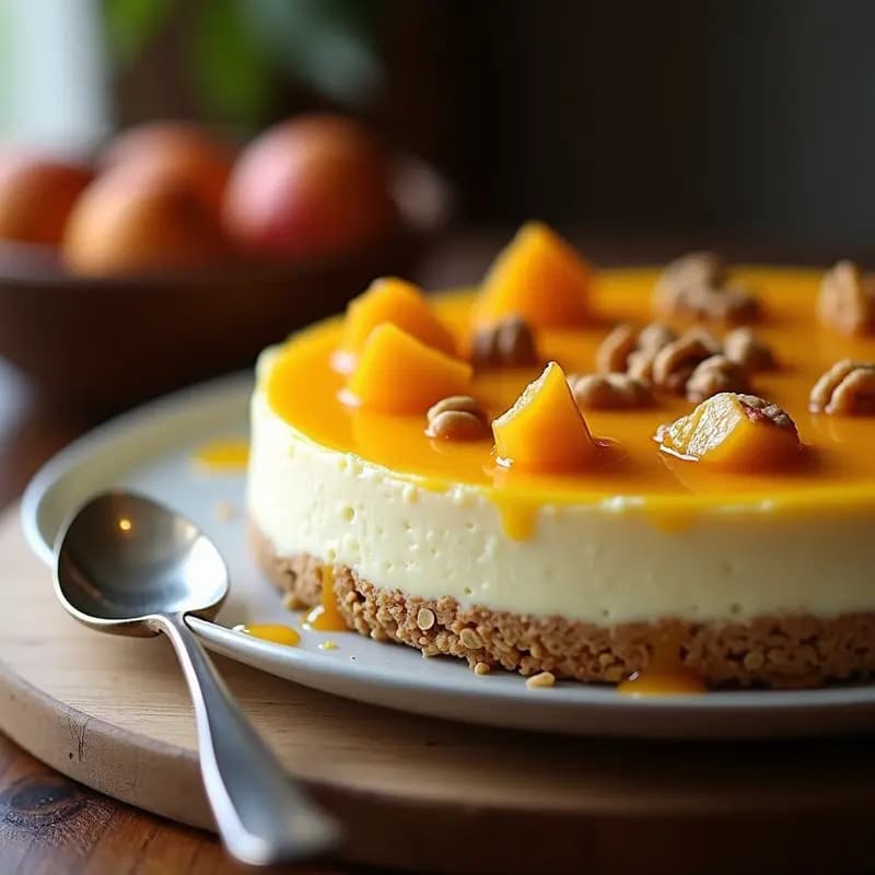 Pastel de Queso Basco con Membrillo y Nueces: Receta Española Sin Horno con Textura Cremosa