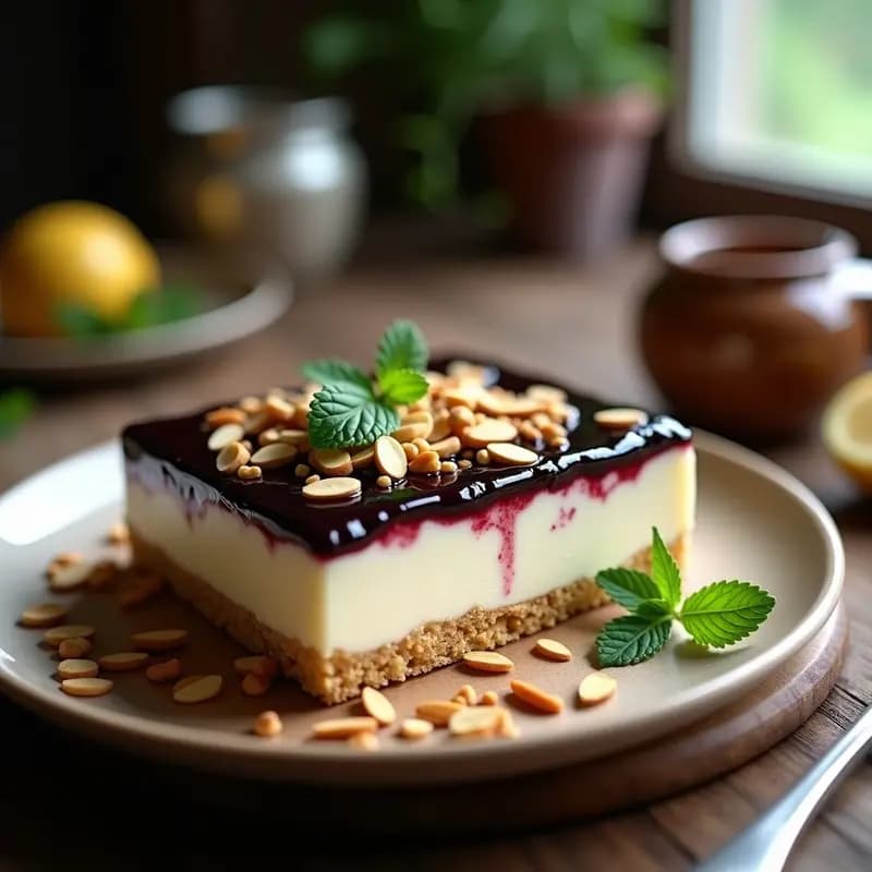 Pastel de Queso Basco con Mermelada de Higo: Postre Español Cremoso y Sin Horno