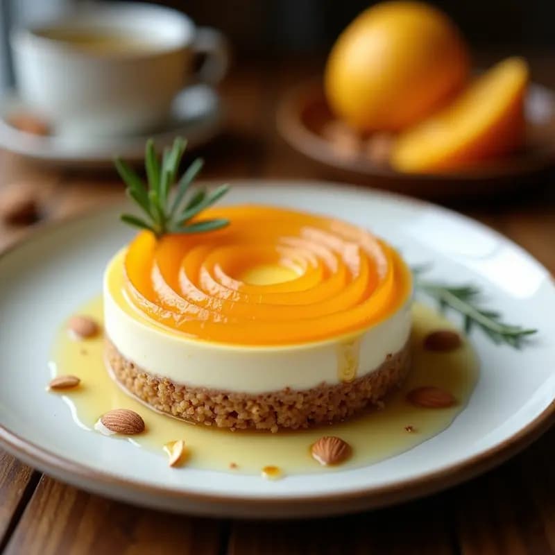 Pastel de Queso Vasco con Membrillo: Postre Español Sin Horno con Base de Almendra y Textura Sedosa