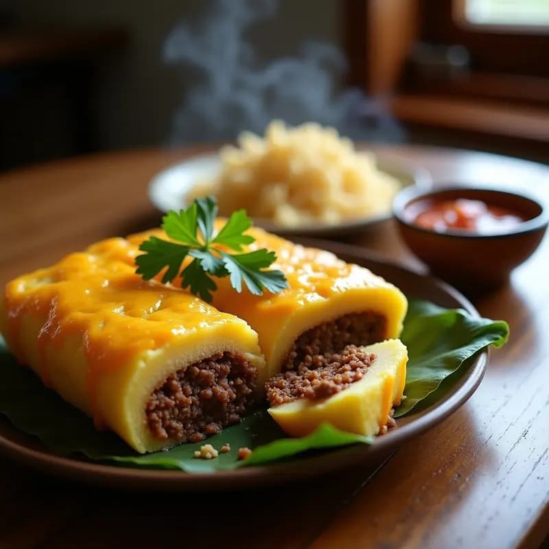 Pastel de Yuca con Relleno de Carne Molida: Receta Dominicana en Molde