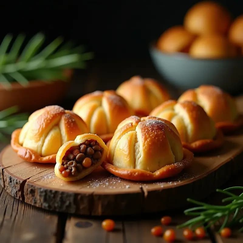 Pastelitos de carne de Res y Pasas con Hojaldre Casero: Receta Cubana Tradicional